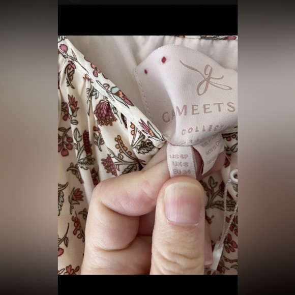 Anthropologie Luciana Tiered Maxi Dress x Gal Meets Glam Size 4P $285 - Picture 5 of 6